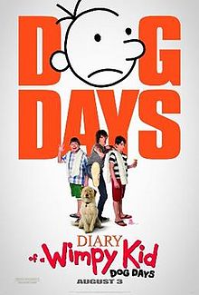 Diary of a Wimpy Kid Dog Days, 2012
