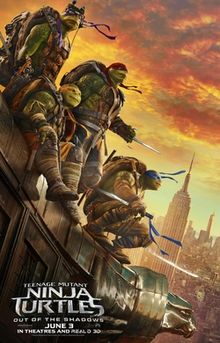 Teenage Mutant Ninja Turtles: Out of the Shadows, 2016