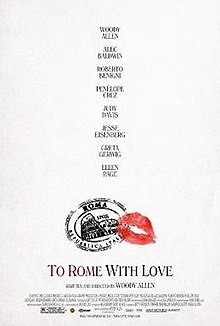 To Rome with Love, 2012