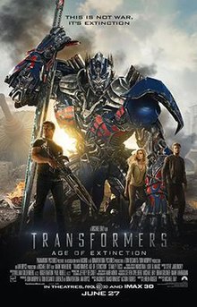 Transformers: Age of Extinction, 2014